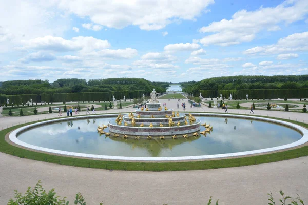 Palacio Versaille Francia Mayo 2017 —  Fotos de Stock