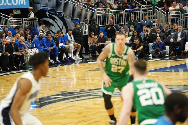 Orlando Magic Gastheer Van Boston Celtics Het Amway Center Vrijdag — Stockfoto