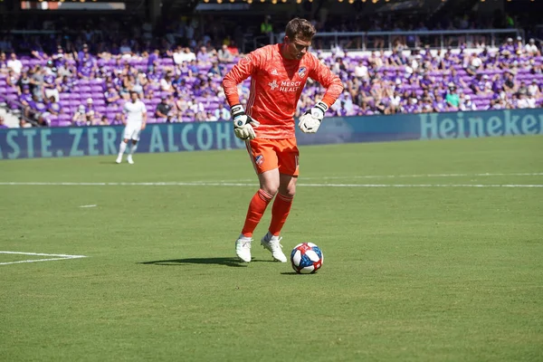 Organizator Orlando City Cincinnati Orlando City Stadium Orlando Florida Maja — Zdjęcie stockowe