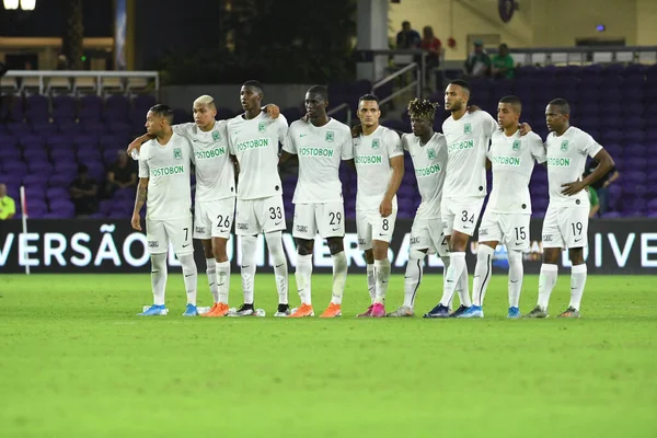 Florida Cup 2020 Palmeiras Partido Atlético Nacional Exploria Stadium Orlando — Foto de Stock