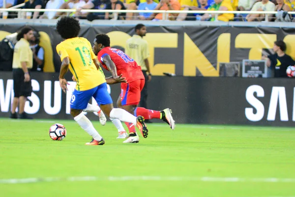 Brezilya, 8 Haziran 2016 tarihinde Orlando Florida 'daki Copa America Centenario' da Haiti ile karşılaştı..