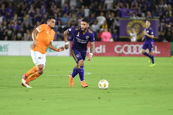 Orlando City SC, 22 Eylül 2018 'de Florida Exploria Stadyumu' nda Houston Dynamo 'yu ağırladı..