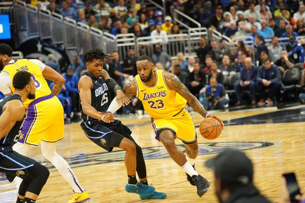 Orlando Magic 11 Aralık 2019 Çarşamba günü Orlando Forida 'daki Amway Center' da Los Angeles Lakers 'a ev sahipliği yaptı. Fotoğraf: Marty Jean-Louis