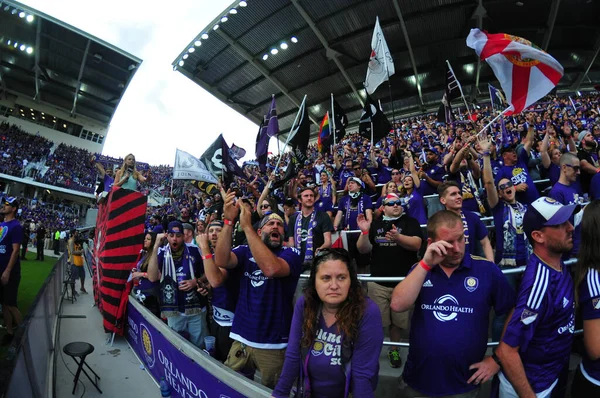 Orlando City Hostí Nyc Orlando City Stadium Orlando Florida Dne — Stock fotografie