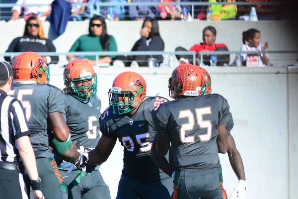 Florida Rattlers Affronta Bethune Cookman Wildcats Durante Classici Della Florida — Foto Stock