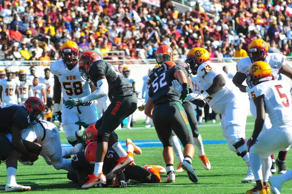 Florida Csörgők Szembesülnek Bethune Cookman Wildcats Durig Florida Classics Camping — Stock Fotó