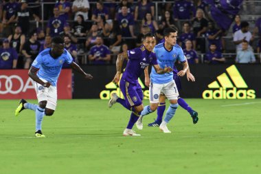 Orlando City 26 Temmuz 2018 'de Florida Exploria Stadyumu' nda NYC FC 'ye ev sahipliği yaptı. Fotoğraf: Marty Jean-Louis