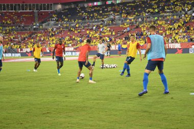 ABD Kolombiya 'ya karşı Raymond James Stadyumu' nda 11 Ekim 2018 'de. 