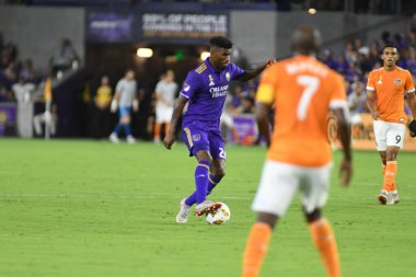Orlando City SC, 22 Eylül 2018 'de Florida Exploria Stadyumu' nda Houston Dynamo 'yu ağırladı..
