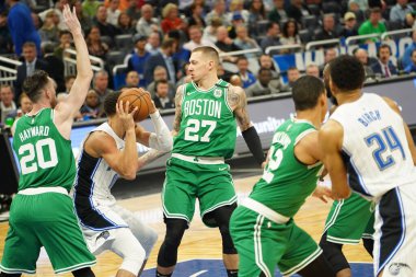 Orlando Magic, Boston Celtics 'i 24 Ocak 2020' de Orlando, Florida 'da Amway Center' da ağırladı..  