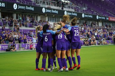 Foto Prides, 11 Mayıs 2019 Cumartesi günü Orlando City Stadyumu 'nda Portland Thorns FC' ye ev sahipliği yapıyor..