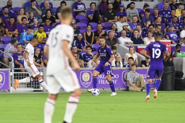 Orlando City 14 Temmuz 2018 'de Florida Exploria Stadyumu' nda Toronto FC 'ye ev sahipliği yaptı. Fotoğraf: Marty Jean-Louis