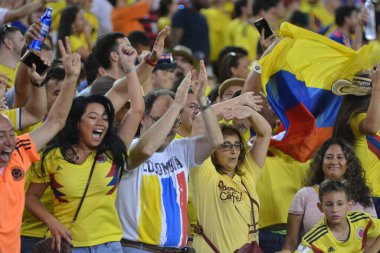 ABD Kolombiya 'ya karşı Raymond James Stadyumu' nda 11 Ekim 2018 'de.  