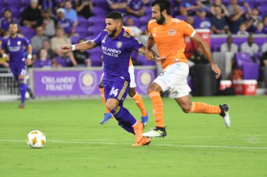 Orlando City SC, 22 Eylül 2018 'de Florida Exploria Stadyumu' nda Houston Dynamo 'yu ağırladı..
