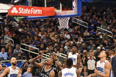 Orlando Magic, 19 Aralık 2018 tarihinde Orlando Florida 'daki Amway Center' da San Antonio Spurs 'a ev sahipliği yapmaktadır.. 