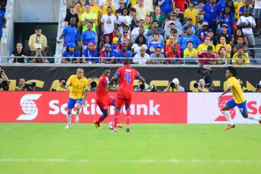 Brezilya, 8 Haziran 2016 tarihinde Orlando Florida 'daki Copa America Centenario' da Haiti ile karşılaştı..