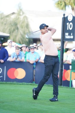 Orlando Florida 'daki Bay HIll Club Lodge' da 5 Mart 2020 'de düzenlenen 2020 Arnold Palmer Birinci Tur Grupları sırasında, 