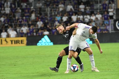 Orlando City SC 14 Ağustos 2019 Çarşamba günü Exploria Stadyumu 'nda Sporting Kansas SC' ye ev sahipliği yaptı..  