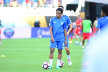 Brezilya, 8 Haziran 2016 tarihinde Orlando Florida 'daki Copa America Centenario' da Haiti ile karşılaştı..