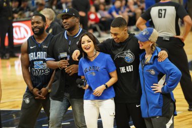 Orlando Magic 30 Aralık 2019 tarihinde Orlando, Florida 'daki Amway Center' da Atlanta Hawks 'a ev sahipliği yaptı.