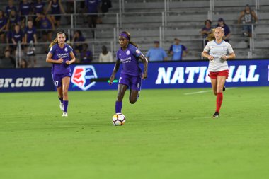 Orland Pride, 25 Ağustos 2018 'de Orlando Florida' daki Exploria Stadyumu 'nda Chicago Red Stars' a ev sahipliği yapıyor..  