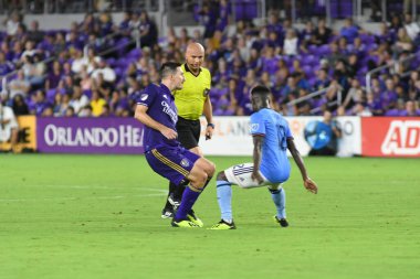 Orlando City 26 Temmuz 2018 'de Florida Exploria Stadyumu' nda NYC FC 'ye ev sahipliği yaptı. Fotoğraf: Marty Jean-Louis