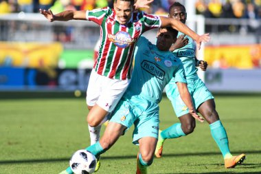 Fluminense, Florida Kupası 'nda 15 Ocak 2018' de Orlando Florida 'da oynanan Spektrum Stadyumu' nda Barcelona SC 'ye karşı..  
