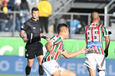 Fluminense, Florida Kupası 'nda 15 Ocak 2018' de Orlando Florida 'da oynanan Spektrum Stadyumu' nda Barcelona SC 'ye karşı..  