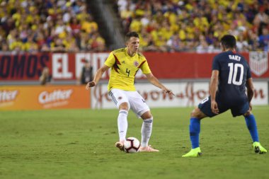 ABD Kolombiya 'ya karşı Raymond James Stadyumu' nda 11 Ekim 2018 'de.  