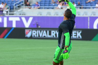 Orlando City, 24 Ağustos 2016 'da Orlando Florida' daki Kamp Dünyası Stadyumunda Toronto FC 'ye ev sahipliği yaptı.