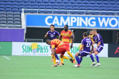 Orlando City SC, 29 Haziran 2016 'da Orlando Florida' daki Kamp Dünyası Stadyumu 'nda Fort Lauderdale Strikers' a ev sahipliği yaptı..