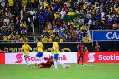 Brezilya, 8 Haziran 2016 tarihinde Orlando Florida 'daki Copa America Centenario' da Haiti ile karşılaştı..