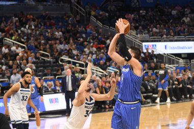 Orlando Magic, 7 Şubat 2019 'da Orlando, Florida' da bulunan Amway Arena 'da Minnesota Timberwolves' a ev sahipliği yapar..  