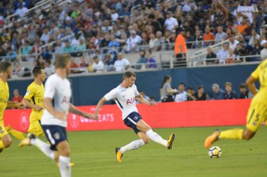 Paris Saint-Germain, Tottenham Hotspur 'a karşı 22 Temmuz 2017' de Orlando Florida 'daki Citrus Bowl' da.  