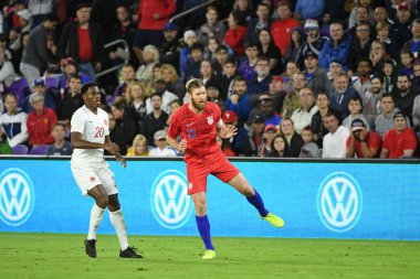 Amerikan Futbol Takımı 15 Kasım 2019 Cuma günü Orlando Florida 'daki Exploria Stadyumu' nda oynanan Concacaf Uluslar Ligi karşılaşmasında Kanada 'ya ev sahipliği yapmaktadır.