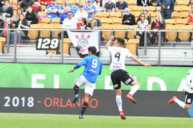 13 Ocak 2018 'de Orlando Florida' daki Spektrum Stadyumu 'nda düzenlenen Florida Kupası' nda Korucular Corinthianlara karşı..