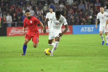 Amerikan Futbol Takımı 15 Kasım 2019 Cuma günü Orlando Florida 'daki Exploria Stadyumu' nda oynanan Concacaf Uluslar Ligi karşılaşmasında Kanada 'ya ev sahipliği yapmaktadır.