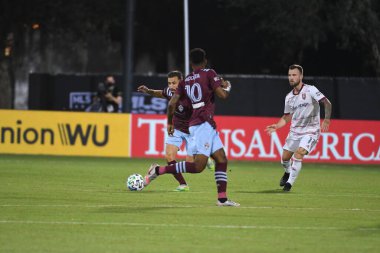 Real Salt Lake, 12 Temmuz 2020 'de Orlando Florida' da düzenlenen MLS Sırt Turnuvası sırasında Colorado Rapids ile karşı karşıya. 