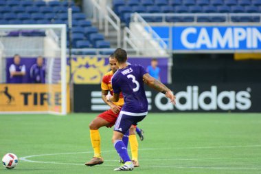 Orlando City SC, 29 Haziran 2016 'da Orlando Florida' daki Kamp Dünyası Stadyumu 'nda Fort Lauderdale Strikers' a ev sahipliği yaptı..