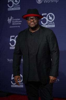 15 Ekim 2019 'da Nashville, Tennessee' deki Linbscome Üniversitesi 'nde verilen 50. GMA Dove Ödülleri sırasında kırmızı halı. 