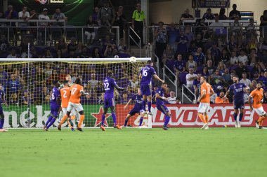 Orlando City SC, 22 Eylül 2018 'de Florida Exploria Stadyumu' nda Houston Dynamo 'yu ağırladı..