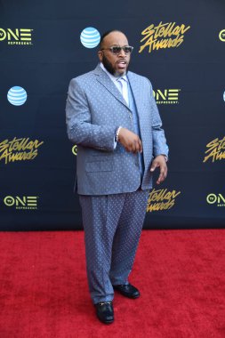 24 Mart 2018 Cumartesi günü Las Vegas 'taki Orleans Resort' ta düzenlenen 33. Yıldız Ödülleri Kırmızı Halı sırasında ünlüler. 