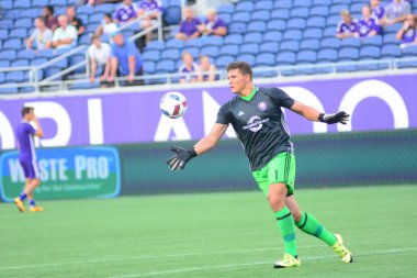 Orlando City, 24 Ağustos 2016 'da Orlando Florida' daki Kamp Dünyası Stadyumunda Toronto FC 'ye ev sahipliği yaptı..