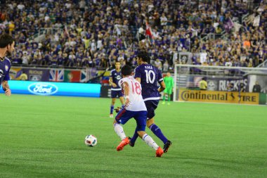 Orlando City, 24 Ağustos 2016 'da Orlando Florida' daki Kamp Dünyası Stadyumunda Toronto FC 'ye ev sahipliği yaptı..