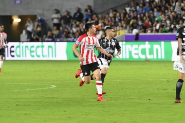 Korintliler, 10 Ocak 2018 'de Orlando City Stadyumu' nda düzenlenen Florida Kupası 'nda PSV Eindhoven' a karşı..  