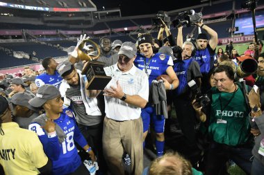 Georgia State Face Batı Kentucky Cure Bowl sırasında 16 Aralık 2017 'de Orlando Florida' daki Citrus Bowl 'da.  