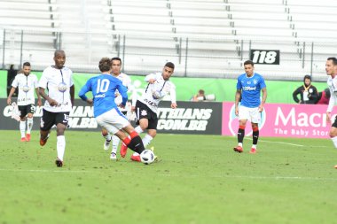 13 Ocak 2018 'de Orlando Florida' daki Spektrum Stadyumu 'nda düzenlenen Florida Kupası' nda Korucular Corinthianlara karşı..