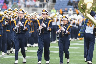 Notre Dame, 1 Ocak 2018 'de Orlando Florida' daki Dünya Kampı Stadyumu 'nda oynanan Citrus Bowl sırasında LSU ile karşılaşacak. Fotoğraf: Marty Jean-Louis