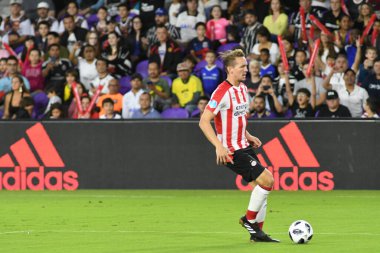 Korintliler, 10 Ocak 2018 'de Orlando City Stadyumu' nda düzenlenen Florida Kupası 'nda PSV Eindhoven' a karşı.