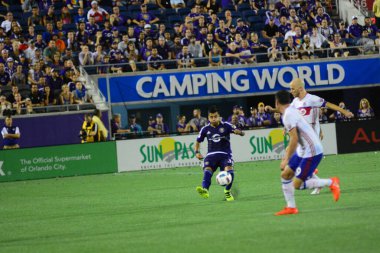 Orlando City, 24 Ağustos 2016 'da Orlando Florida' daki Kamp Dünyası Stadyumunda Toronto FC 'ye ev sahipliği yaptı..